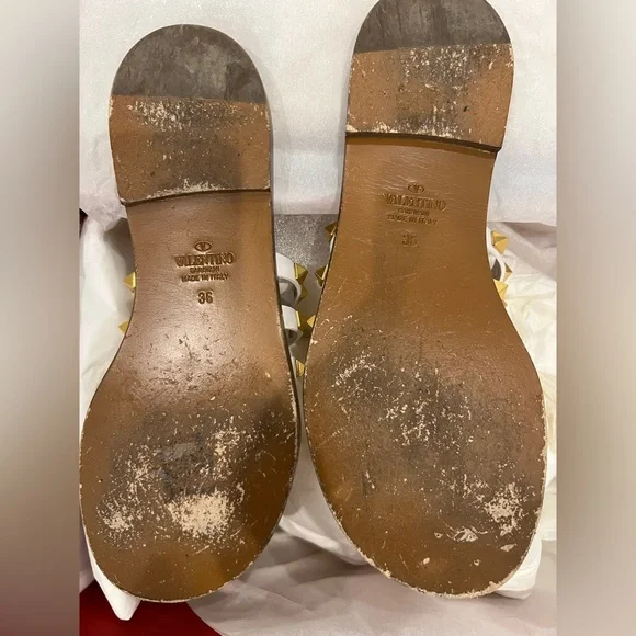 Valentino Rockstud flat sandal - Picture 4 of 7